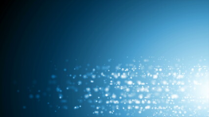 Bright blue abstract shiny design