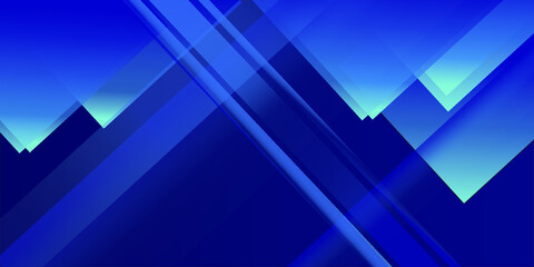 Abstract Blue Background with Lines