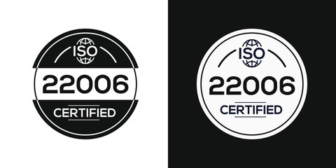 Creative (ISO 22006) Standard quality symbol, vector illustration.