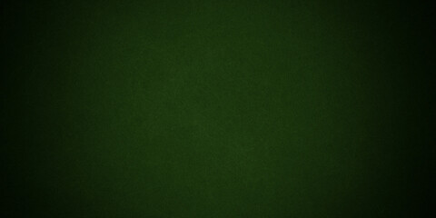 Elegant dark emerald green background with black shadow border and old vintage grunge texture design
