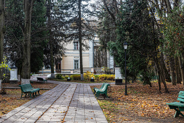 Main manor house in the Uzkoe noble estate