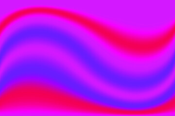 Obraz premium The background with is a wavy bright neon glow. Gradient pattern. Vector illustration