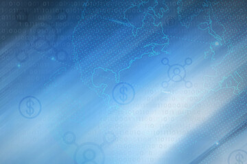 2d illustration dollar gold coin bussiness background concept
