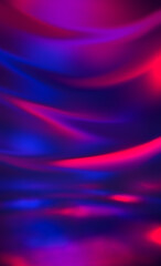 Fototapeta premium Dark abstract blurred background with bokeh. Multicolored blurred lights, glitter scattering, neon glow