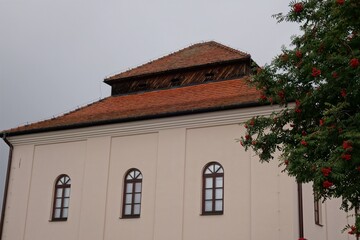 Sandomierz, dawna synagoga. - obrazy, fototapety, plakaty