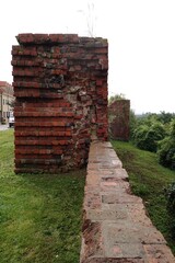 Sandomierz, mury obronne.