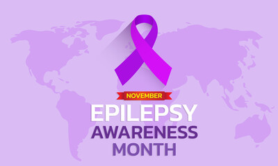 November is National Epilepsy Awareness Month. Purple Day.