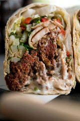 shawarma closeup