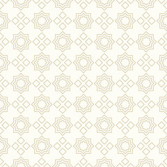 Geometric Seamless Pattern Vector Background