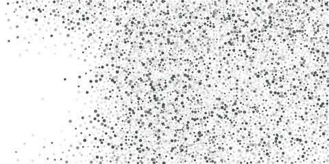 Obraz premium Silver glitter confetti. Light background. White abstract texture. Vector abstract graphic design. New Year Christmas. Silver glitter background. Vector elegant invitation template.
