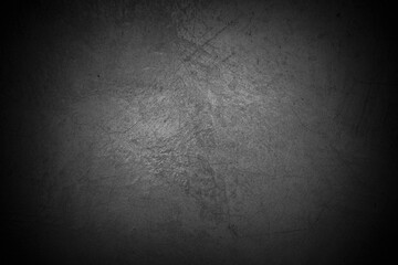 Old wall texture cement dark black gray  background abstract grey color design are light with white gradient background.