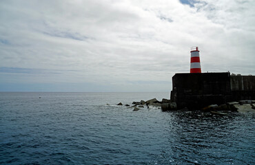 ponta delgada harbor on sao miguel