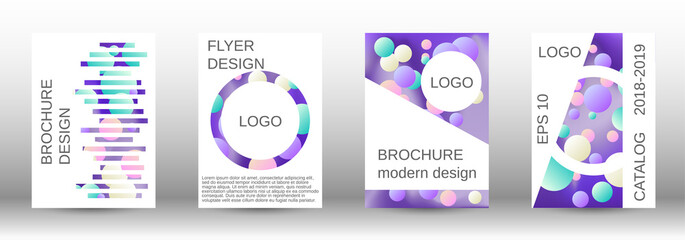 Future futuristic template with abstract balls for design.