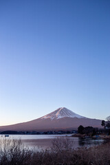Fototapeta premium Mt. Fuji in the early morning