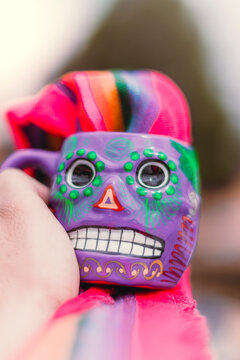 Calavera Arco Iris 2