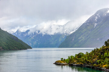Fototapeta na wymiar Geirangerfjord - Norway