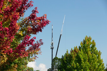During infrastructure talks in Congress, upgrading cell phone antenna capabilities can be seen...