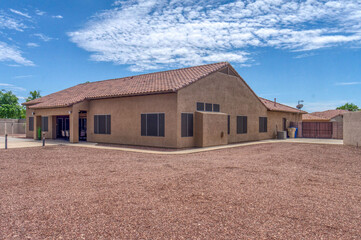 Obraz premium Arizona backyard 