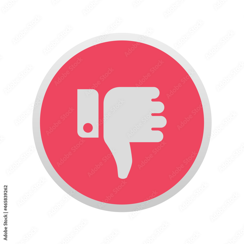 Poster dislike - sticker