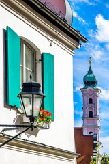 old town of aichach - bavaria
