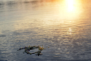 Wreath on the Vyatka river