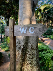 WC signpost