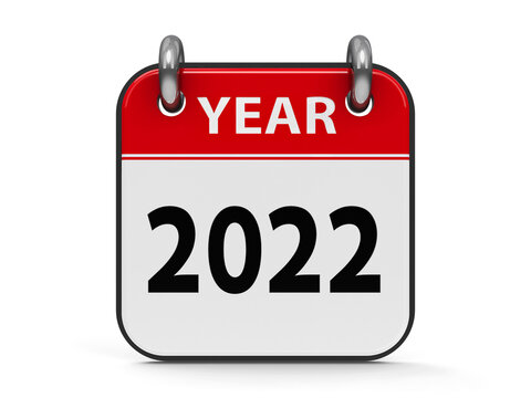 Icon calendar 2022 year