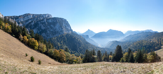 Paysages de Chartreuse au col de la Ruch&egrave;re