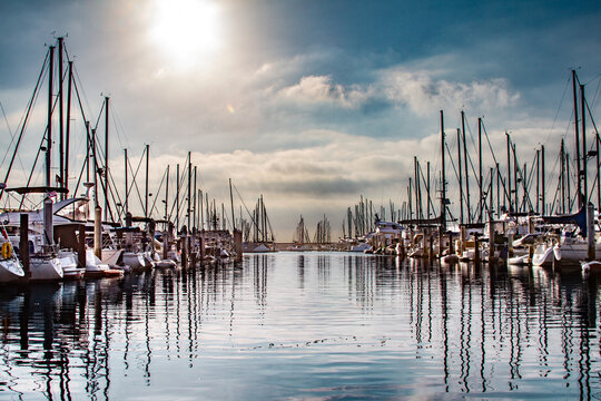 marina mid morning