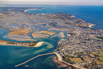 la turballe et le croisic dans la baie de la baule