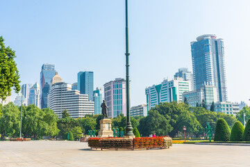 Modern city of Guangzhou, China