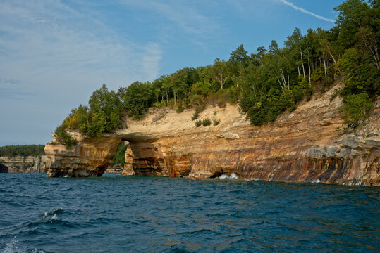 Lovers Leap. Pictured Rocks National Lakeshore, Michigan