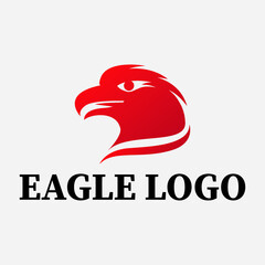 Eagle head vector logo design