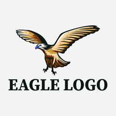 Eagle vector logo design