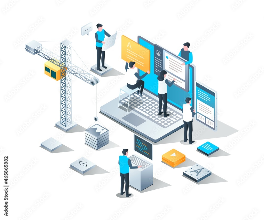 Poster Web developer and seo optimization