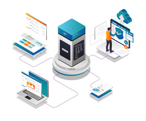 Social media cloud server security