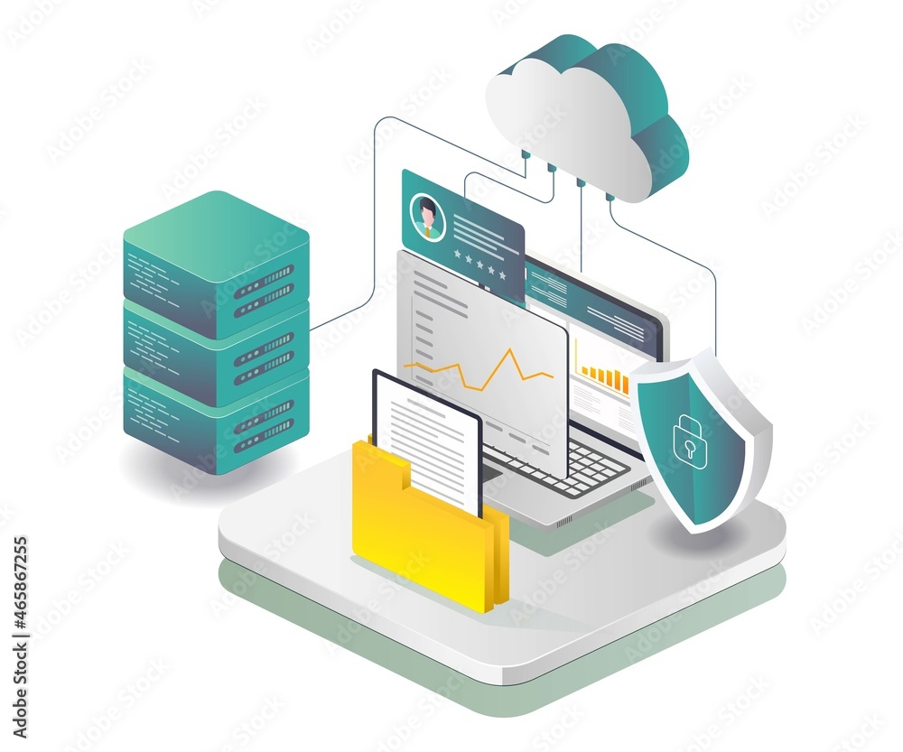 Poster Security cloud server data analysis