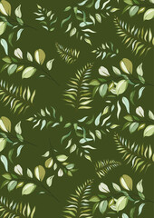 Tropical Leaf Pattern