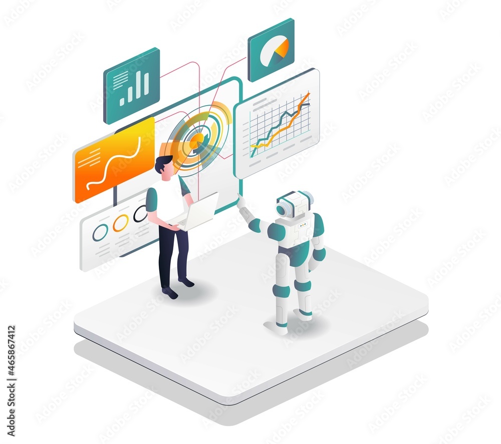 Poster robots help humans transform digital marketing and seo