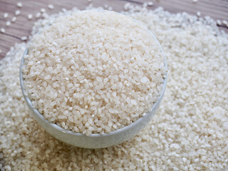 아시아 음식 유기농 흰쌀