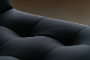 Close up view of a bar chair