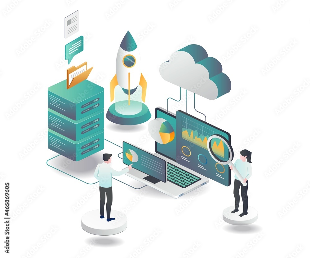 Poster data analytics and rocket launching