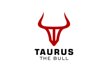 Letter Y logo, Bull logo,head bull logo, monogram Logo Design Template Element