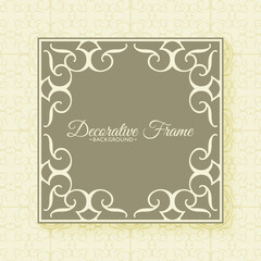 vintage ornamental frame collection