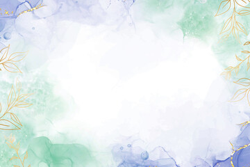 Hand Painted Abstract Watercolor Background Design