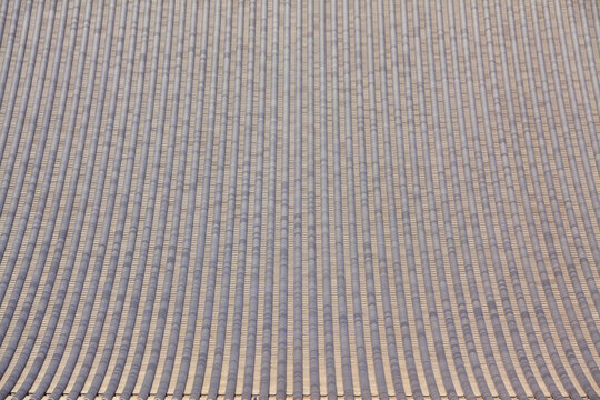 浅草寺の屋根の瓦のパターン, 台東区,東京都