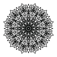 decorative concept abstract mandala illustration. EPS 10