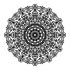 decorative concept abstract mandala illustration. EPS 10