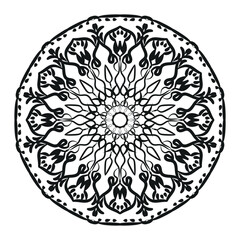 decorative concept abstract mandala illustration. EPS 10