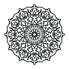 decorative concept abstract mandala illustration. EPS 10